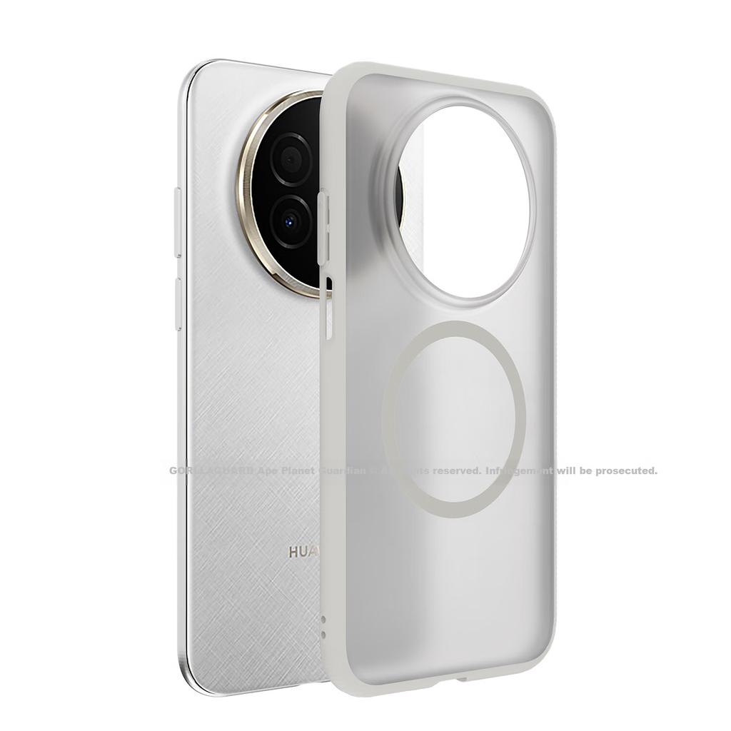 Planet of the Apes Guardian Matte Soft Edge Magnetic Case for Huawei Mate70 Air Skin Feel Shockproof Simple Business Full Coverage Gray