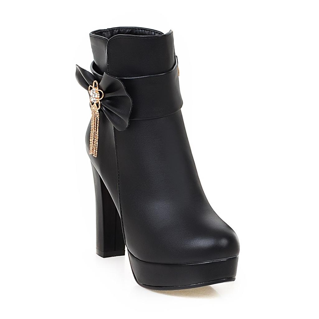 European and American Large Size Personality Women's Boots Martin Boots Snow Boots