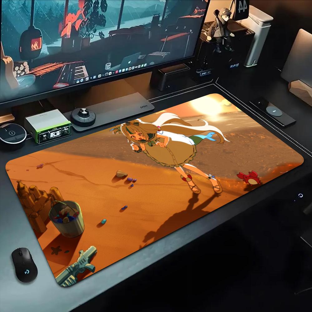 Sameko Saba Mouse Pad 500X1000 mm Large Gaming Mousepad Gamer XL Rubber Otaku Keyboard Pad Laptop Desk Mat
