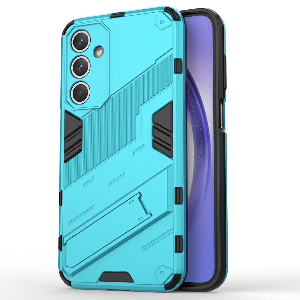 For Samsung Galaxy M35 5G Case PC+TPU Shockproof Phone Cover with Kickstand