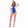 Cosplay Halloween Costume Fairy Tale Garden Dwarf Costume Forest Elf Cos Fairy Onesie Cosplay