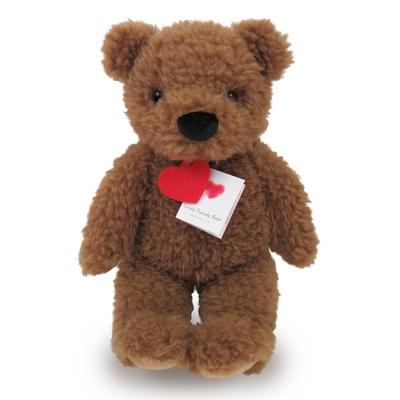Shinada Global Lovely Whirly Bear Brown (M) Мягкая игрушка медведь LOFU-0350B