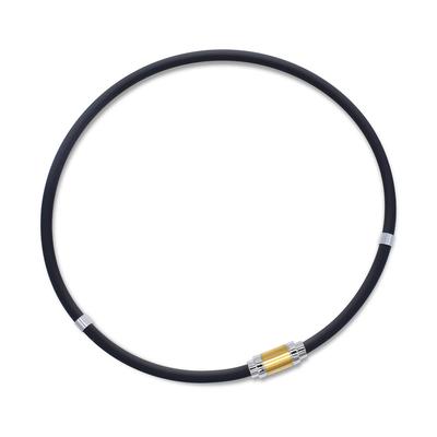 Магнитное снятие статического электричества 2 размера можно носить во всех черных [BCletty] Ожерелье, Шарнир, Ожерелье, Титан, Магнитный, Германий, Унисекс, Силикон, [Можно