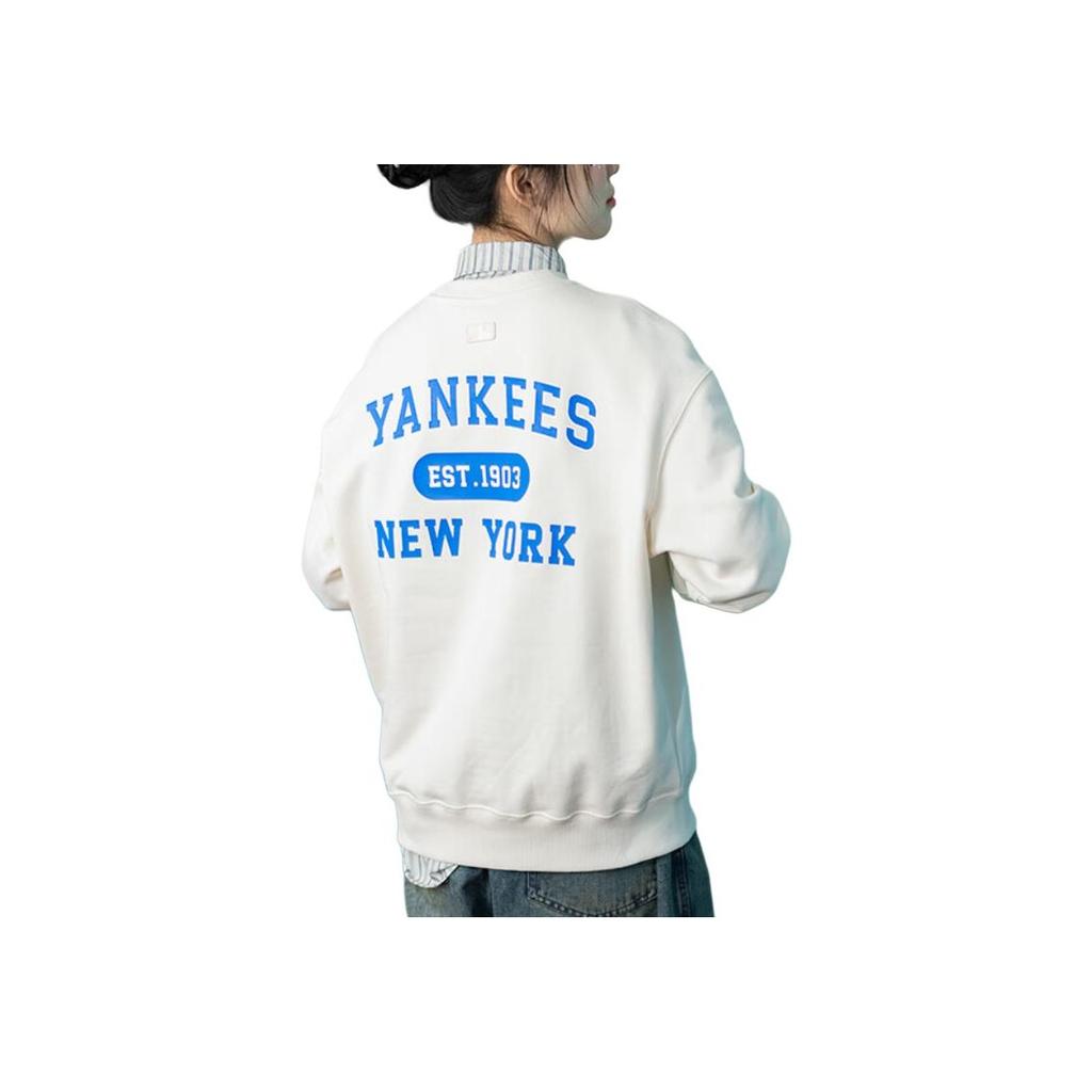 Новая американская толстовка MLB Унисекс Белая 3AMTV0741-50CRS