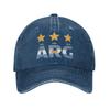Argentina Flag    Unstructured Baseball Cap Classic Distressed Washed Soccer Fan Snapback Unisex Women Adjustable Hat