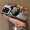 Популярный дизайн Чехол из ПК с изображением доллара США для iPhone 15 16E 16 11 14 13 12 Pro Max XS X XR Plus 8 7 SE Ударопрочный Матовый Жесткий Чехол