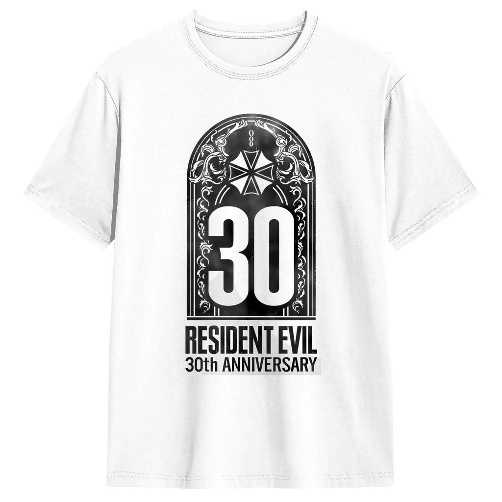 Unisex Womens TShirt Resident Evil 30th Anniversary RE9 TShirts Leisure Summer Tee Shirt Vintage 100 Cotton Tops Plus Size