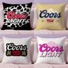 Классическая наволочка C-Coors, короткий плюш, двусторонняя печать, для дома, машинная стирка, теплая зимняя наволочка