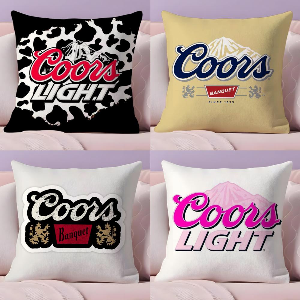 Классическая наволочка C-Coors Плюшевая ткань Мягкая Двусторонняя Печатная Диванная Теплая Зимняя Домашний Подарок Наволочка