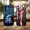 A-Angel D-DustS H-Hazbin H-Hotel Чехол для телефона Samsung Galaxy A73,A72,A71,A70,A53,A52,A51, Мягкий силиконовый черный чехол