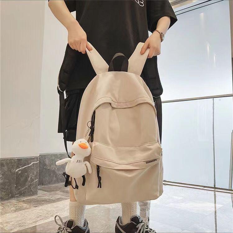 IELGY Backpack, Simple Large-capacity Travel Backpack for Women, Casual Japanese Student Schoolbag