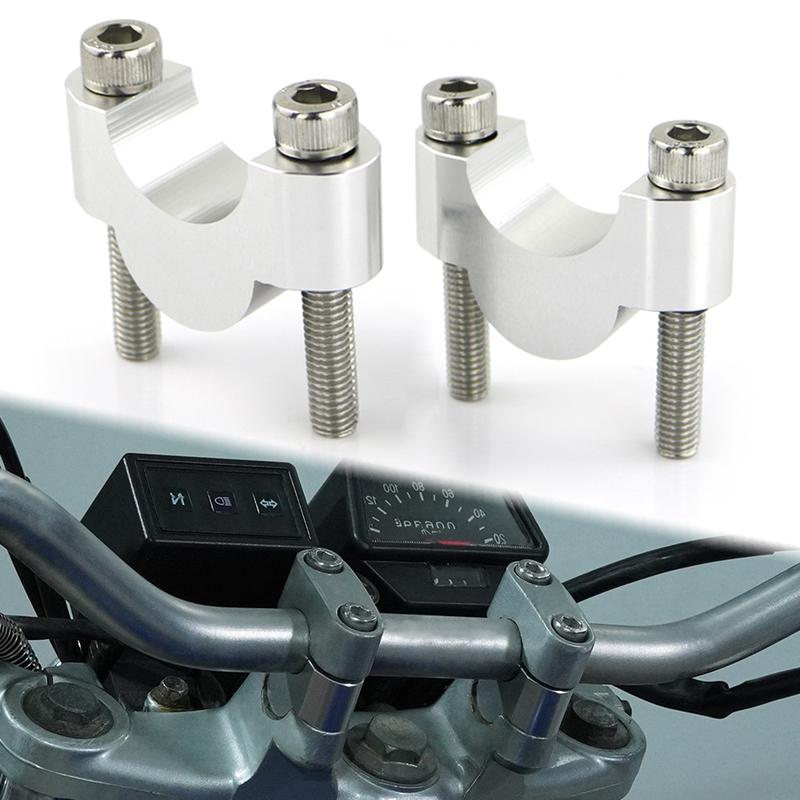 7/8" 22mm Handlebar Riser CNC Billet Aluminum For Suzuki Bandit GSF600 GSF750 Bandit GSF1200 GSF1250 Bandit GSF250 GSF400 GSF650