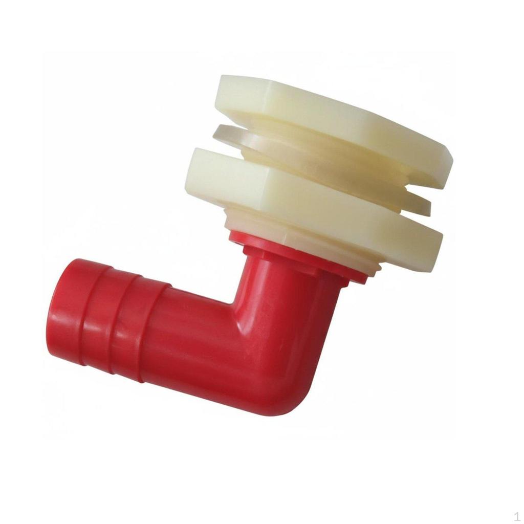 Water Tank Outlet Connector LeakResistant Seal Easy Installation Bulkhead