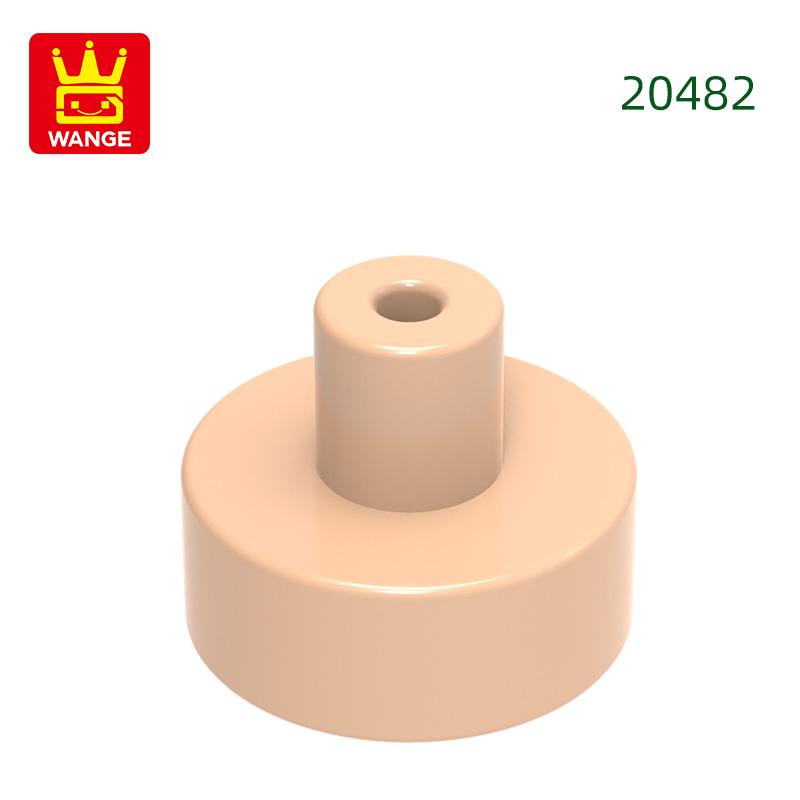 Нетоксичный 763 шт./Лот 20482 Круглый 1x1 С Штырем и Штырьковым Блоком Цветные Аксессуары Moc Совместимые С Кирпичами DIY Детская Игрушка Конструктор