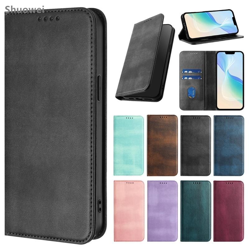 Casing For Blackview A52 A53 Color 6 Tiger 8 12 13 Oscal Flat 1C 2 2C Modern 8 Pro Slim Book Wallet Leather Card Slot Flip Cover Case