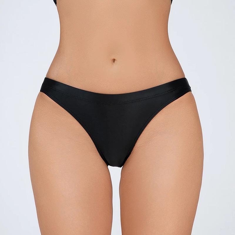 1 шт., гладкие трусики, нижнее белье, стринги, нейлоновые стринги, эластичные трусы, бесшовные шелковистые женские трусы