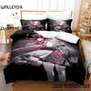 Новый комплект постельного белья Arknights Single Twin Full Queen King Size Bed Set Adult Kids Bedroom Duvet Cover Sets 3D Anime Bed Sheet Set