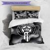 Morocco Football Printed Bedding 3 Piece Set Cozy Breathable Bed Cover Set as Housewarming Holiday Gift