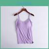 Moisturewicking Modal Camisole With Builtin Bra For Yoga And Fitness