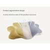 butterfly shaped memory foam pillow ergonomic contour cervical pillow zero pressure neck support orthopedic bed pillow core for side back sleep