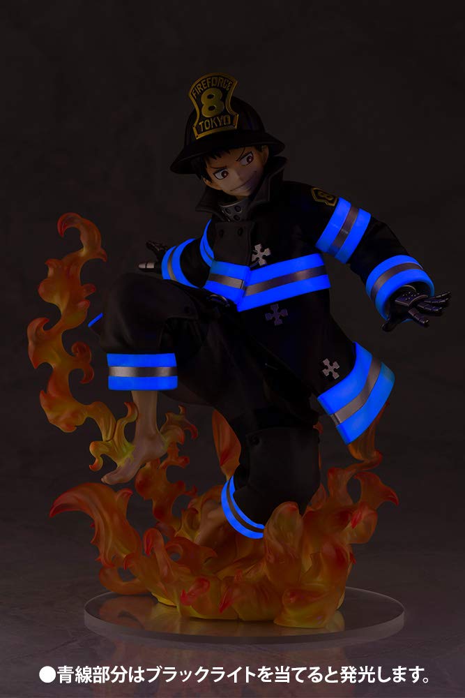 ARTFX J Fire Force Синра Кусакабэ Масштаб ПВХ Раскрашенная Полная Фигурка 1/8