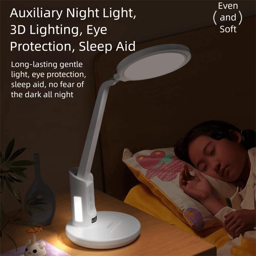 Full Spectrum USB Chargeable Lamp Eye Protection Dimmable Desk Lamp Foldable Lamp  Desk Use