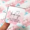 Package Decoration Sealing Labels For Supporting My Small Business Gorgeous Thank You Stickers
