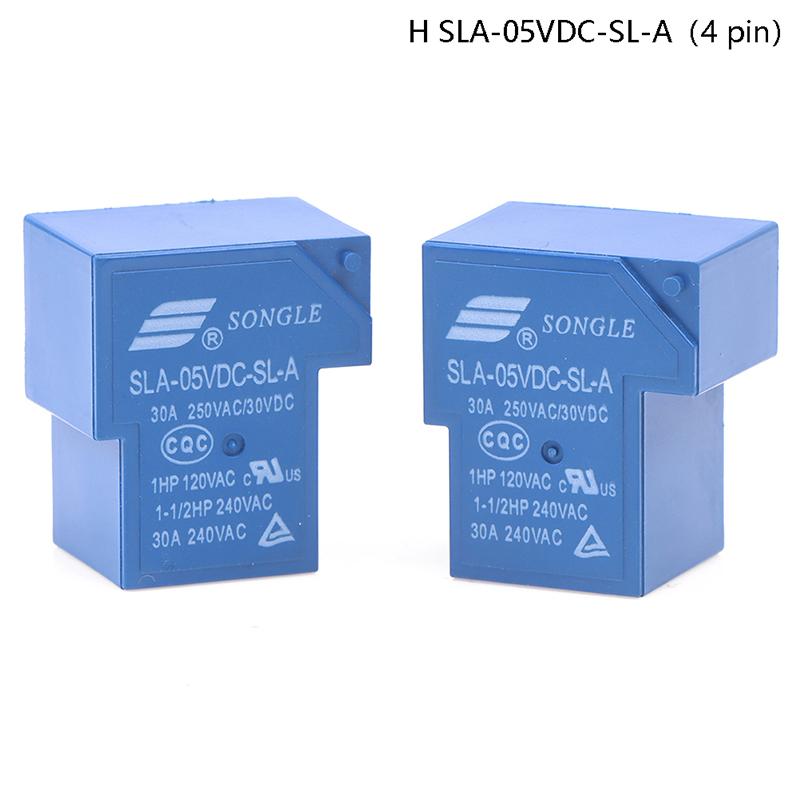 2 шт./лот 4/5/6-контактное силовое реле Sla-5Vdc-Sl-C Sla-12Vdc-Sl-C Sla-24Vdc-Sl-C