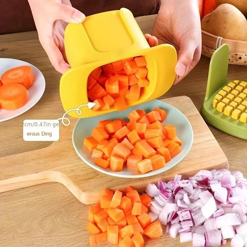 2025 New Multifunctional Vegetable Chopper Onion Dicing Artifact French Fries Slicer Kitchen Gadget Cucumber Potato Slicer Kitchen Tools
