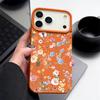 Чехол для iPhone 17 Pro Max Винтажный цветочный узор ТПУ силиконовый мягкий чехол Funda для iPhone 16 Pro Max 15 14 13 12 11 16e Air