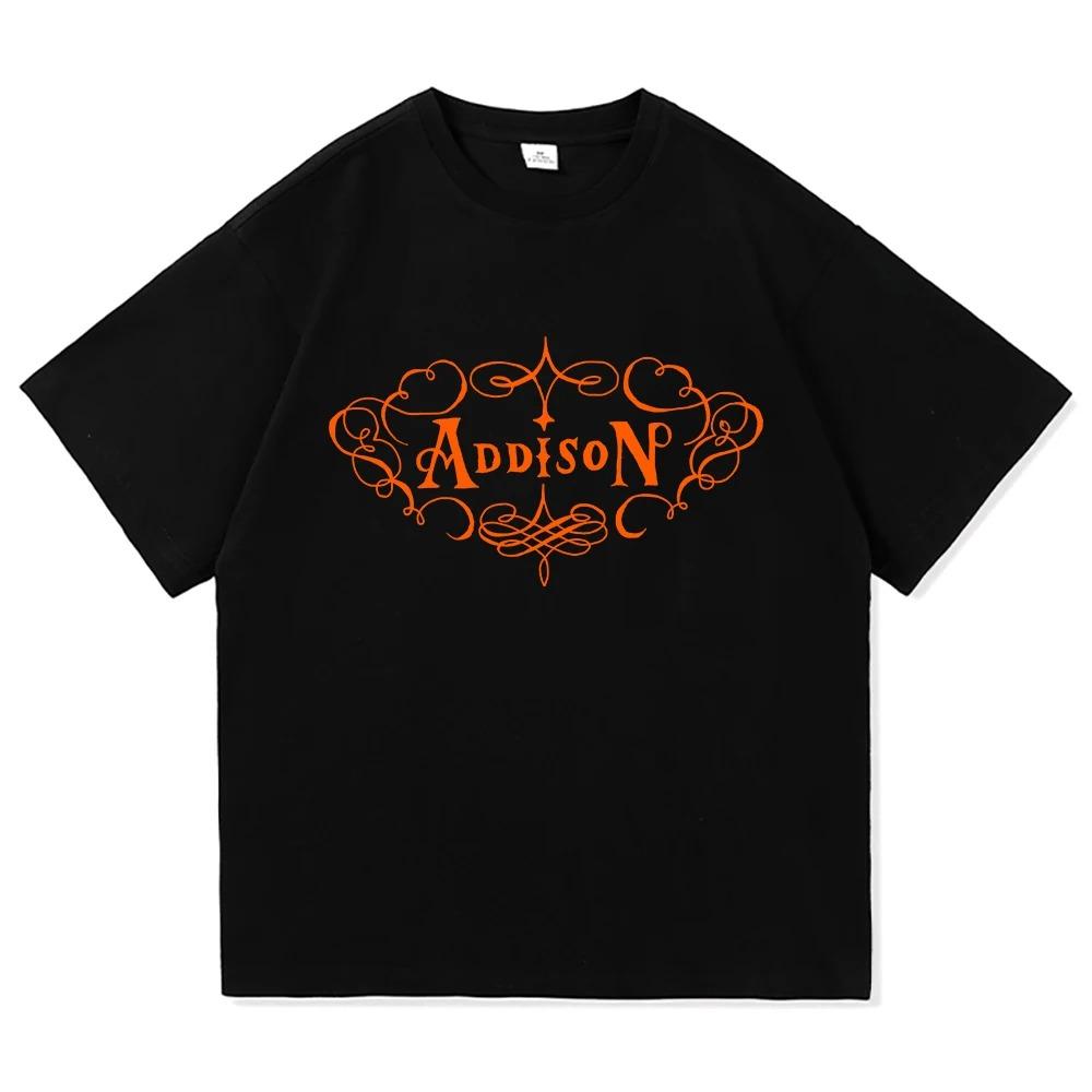 Addison Rae AddisonT Graphic Tee 2025 New Album Merch Vintage Harajuku Style Unisex Premium Cotton Women And Men Tshirts