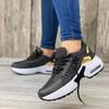 Fashion 2024 New Fashion Wedge Platform Plus Size Casual Sports Shoes Women's Lace Up Mesh Breathable Women's Vulcanized Shoes