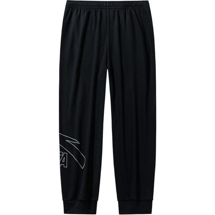 Anta Life Collection Casual Pants Men's Basic Black 952438301-3