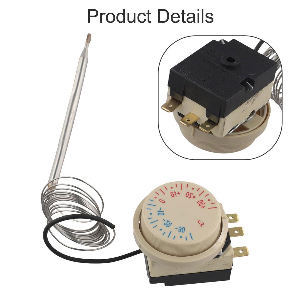 Refrigerator Thermostat Straightforward Installation Mechanical Control