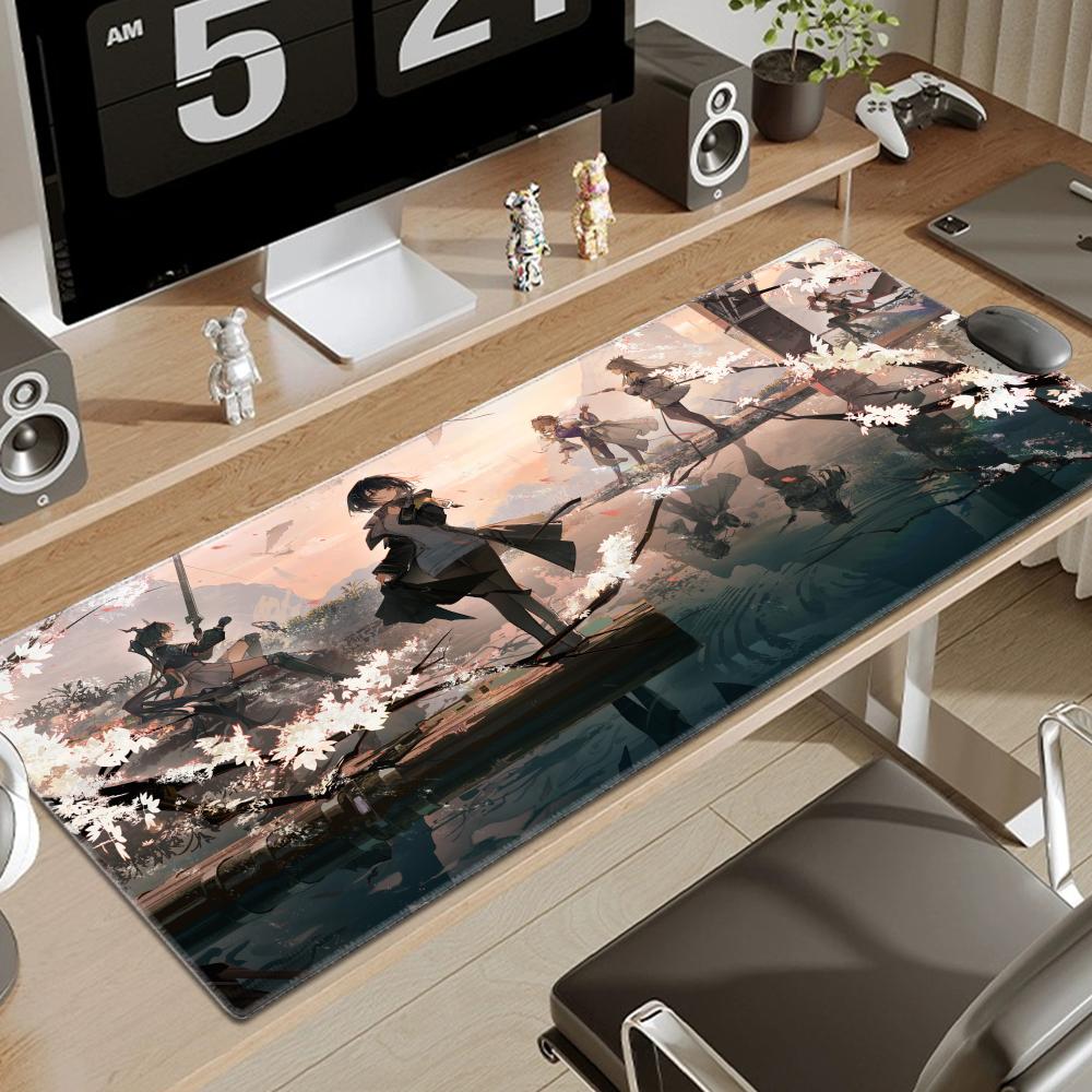 New Game ArknightsEndfield Mouse Pad NonSlip Rubber Gaming Mouse Pad Large Mousepad Pc Hd Desktop Decoration Office Mouse Mat