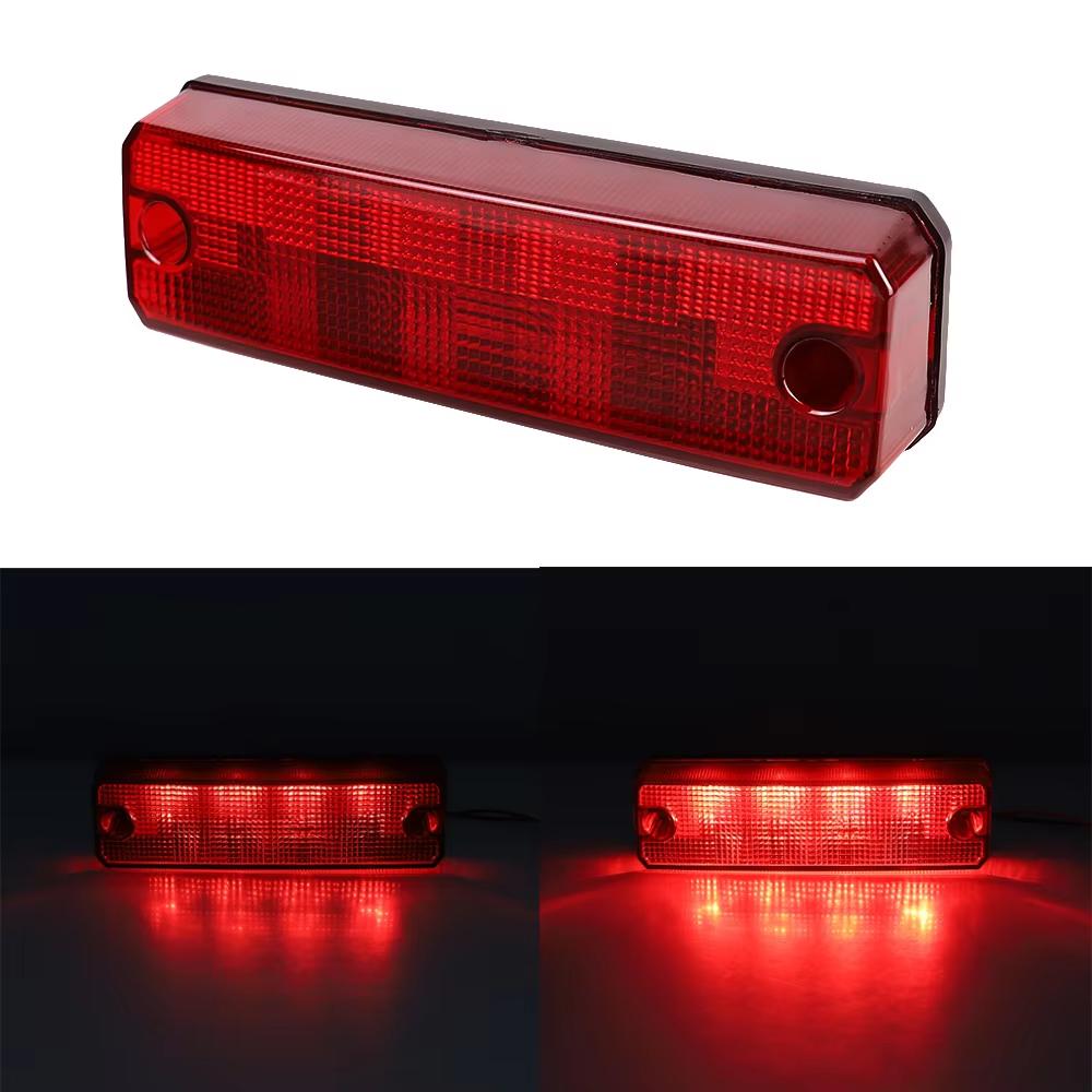1 шт. Светодиодный задний фонарь для квадроцикла для Honda Pioneer 520 700 1000 2014 - 2025 UTV Светодиодный красный черный стоп-сигнал Задний фонарь