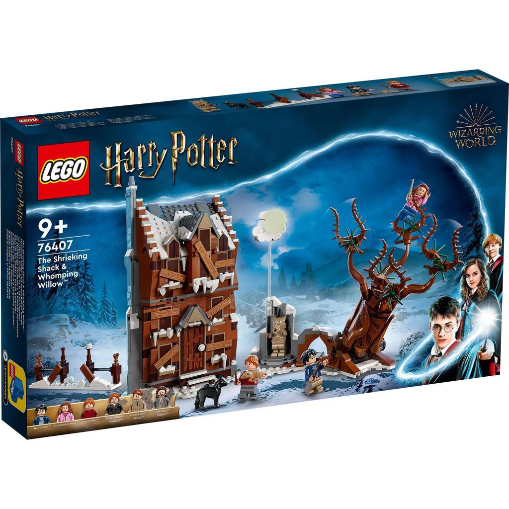 LEGO Harry Potter Screaming House and Whomping Willow 76407 Toy Block Present Fantasy House Home Boys Girls 9 Years Old and Up (TM)