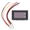 DIYWORK светодиодный дисплей DC 100 В 10 А мини цифровой вольтметр амперметр амперметр индикатор напряжения тестер вольт амперметр с кабелем