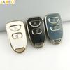 Чехол для ключа с дистанционным управлением для Hyundai Kia Elantra Tucson Sonata Santa Fe Carens Замена 2+1 2 3+1 Кнопки ТПУ Автомобильный Смарт-ключ Брелок Чехол Корпус