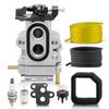 Новый карбюратор на замену для культиватора Ryobi RY60520 с двигателем 25 куб. см 308708001