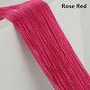 Hanging Tassel Stripe Curtain Polyester Panel Room Divider Line Curtain Window Blind 100*200cm