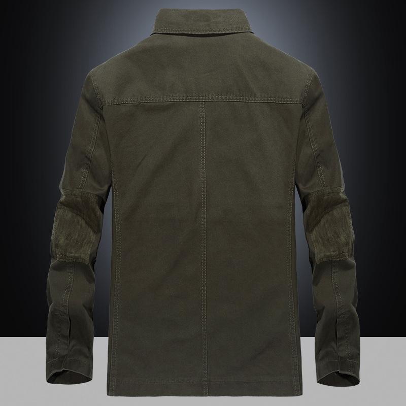 Мужская новая куртка весна-осень Мужская средняя и длинная молодежная тонкая куртка Tooling