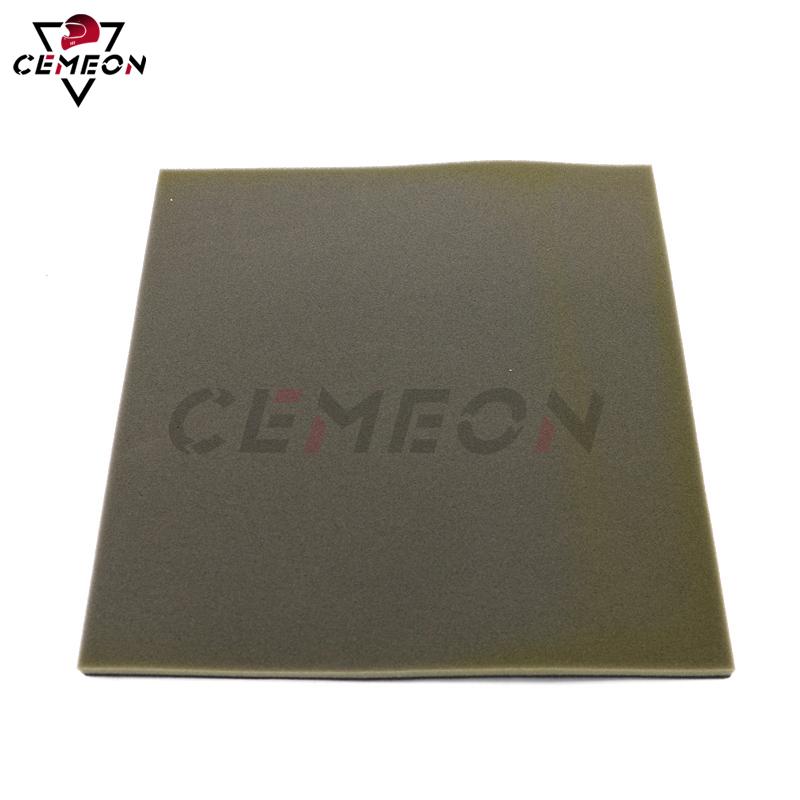 38 X 38 X1.5 Motorcycle modified universal air filter DIY free cut large 38*38CM oily air filter sponge air filter