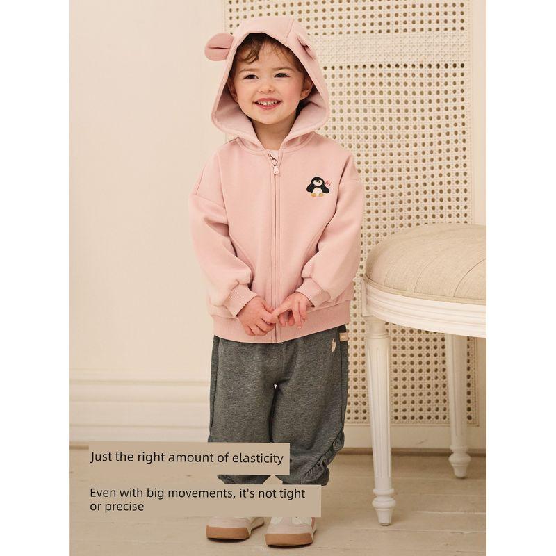 David Bella Kidsren's Jacket 2026 Spring New Style Girls' Cute Casual Sweatshirt Boys' Fashionable Clothes
