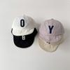 Summer Letter Baseball Cap Quick-drying Baby Sunscreen Cap Ins Children Peaked Hat  Boys Girls