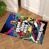 Grand Theft Auto Customize Text Area Rug Perfect for Dormitory Study room Balcony Outdoor Anti-slip Rug Office home decor Birthday/Christmas Gift