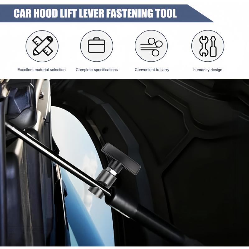 New Car Hood Holder Air Pressure Anti-Slip Fixing Clamp Accessories Absorber Engine Cover Lifting Support Rod