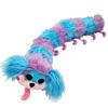 Cute Fuzzy Caterpillar Plush Doll Soft Stuffed Animal Toy For Kids Birthday Christmas Halloween Gift
