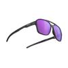 Sunglasses CROZE Black Laser Violet Lens 57mm [RUDYPROJECT] Matte/Multi Width