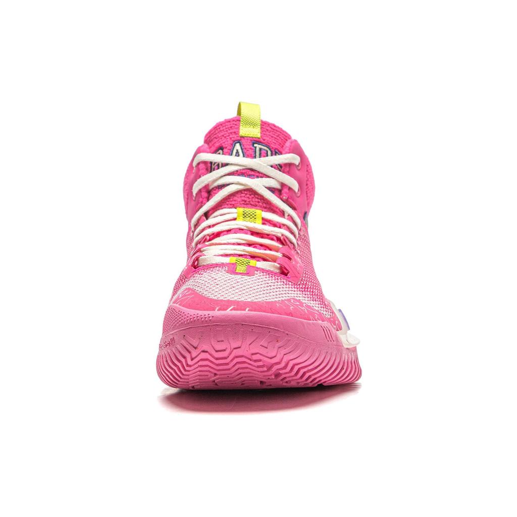 Баскетбольные кроссовки Li Ning Rebound 3 легкие, модные, удобные, из искусственной кожи, с амортизацией, нескользящие, низкие, мужские, розовые, ABFT015-9